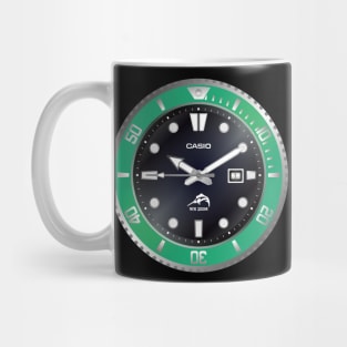 Casio Duro in Green Mug